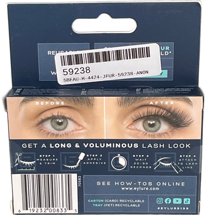 Eylure Volume & Length Lashes 133 One size