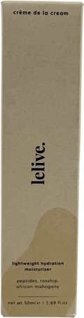 LELIVE Crème De La Cream | Lightweight Hydration Moisturiser 50ml