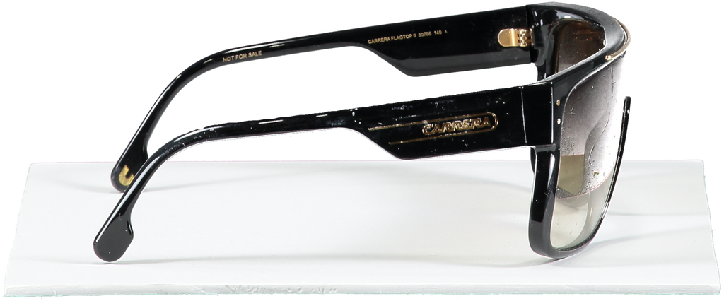 Carrera Black Ca Flagtop Ll Sunglasses in case
