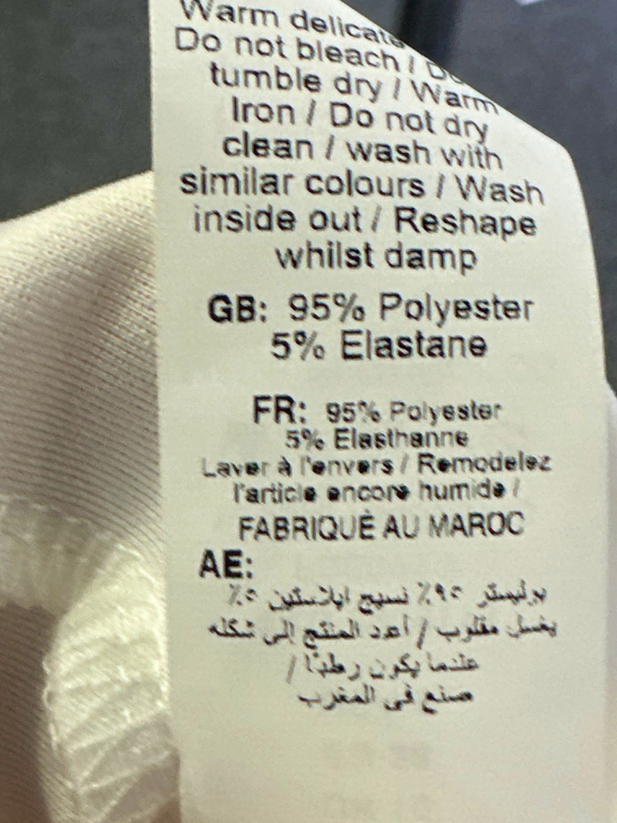 New Look White One-Shoulder Maxi Dress UK 10