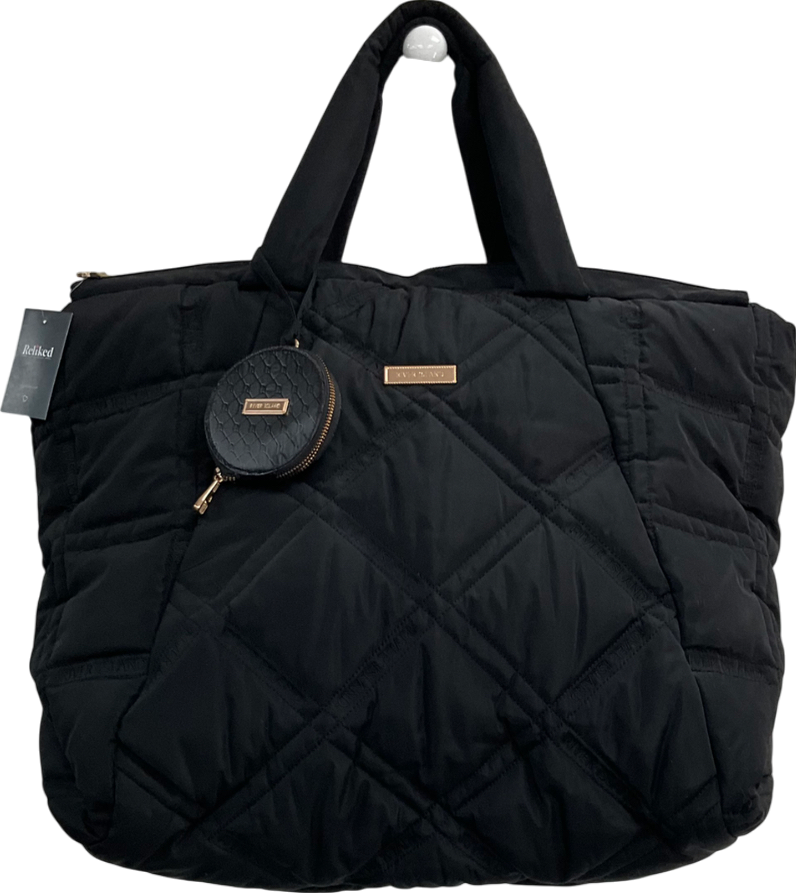 River Island Black Extra Large Puffer Tote Bag