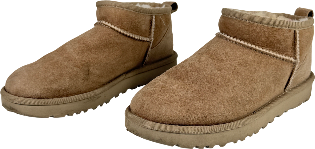 UGG Cream Classic Ultra Mini Boot Sand UK 5 EU 38