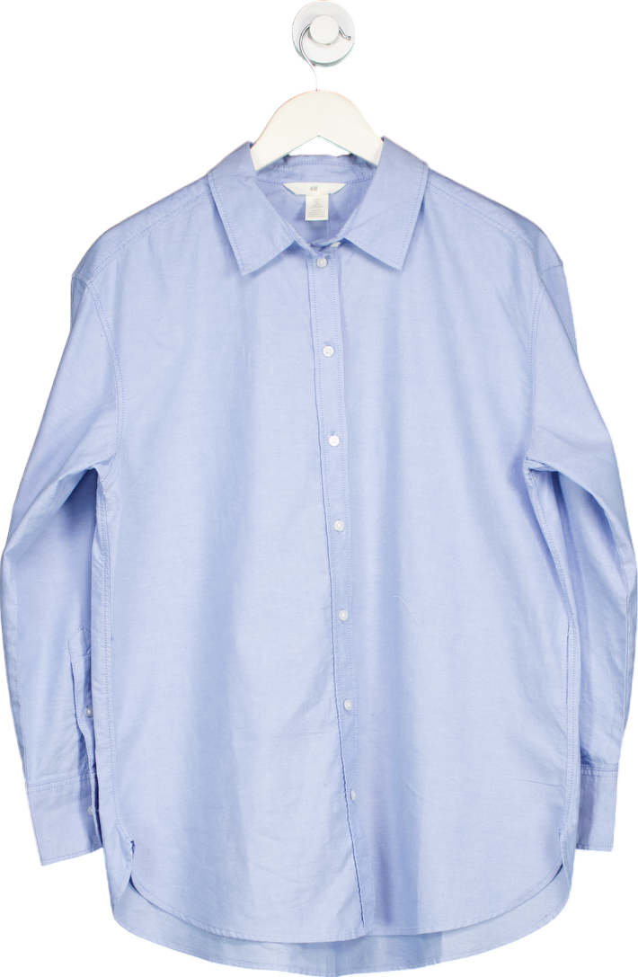 H&M Blue Long Sleeve Shirt UK S