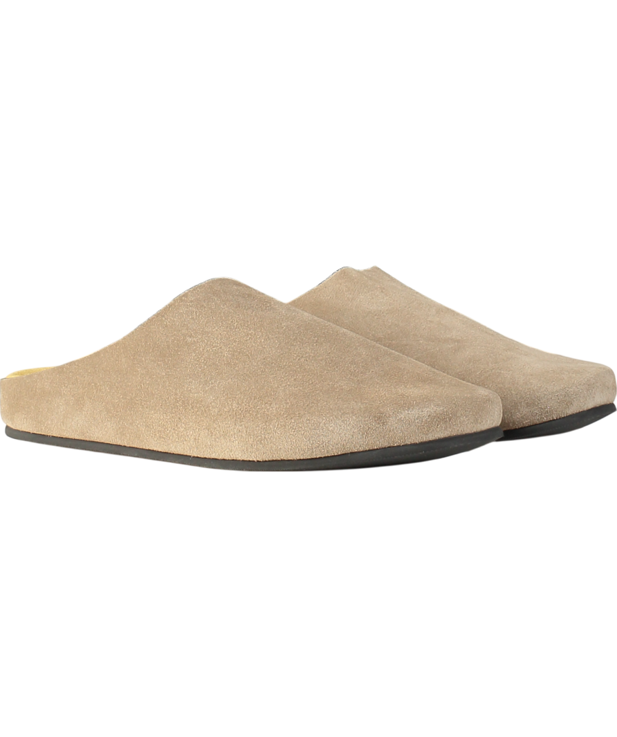 The Row Beige Hugo Slip On Suede Clogs UK 5 EU 38 👠