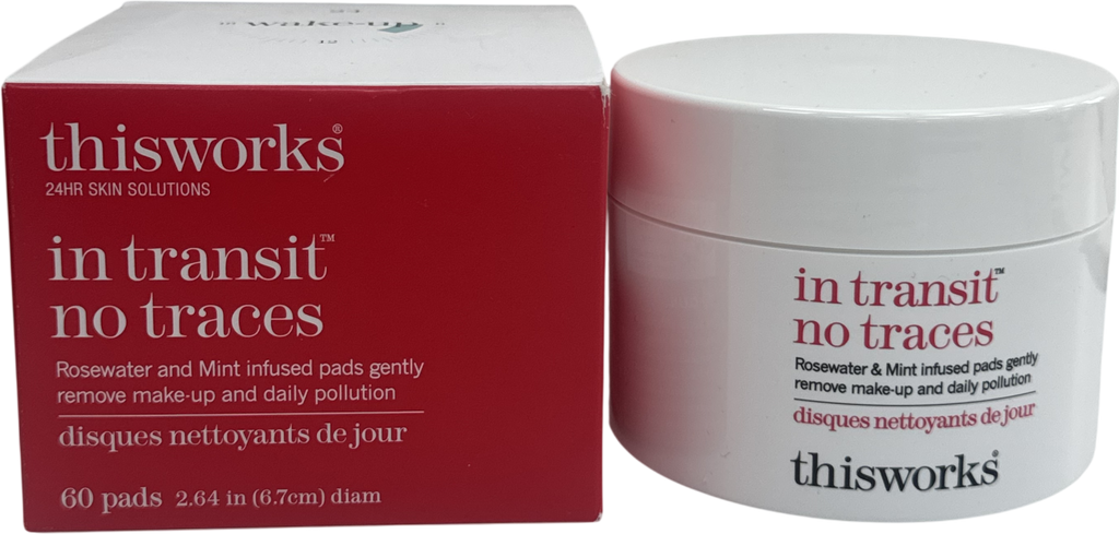 This Works In Transit No Traces Cleansing Pads 60 pads
