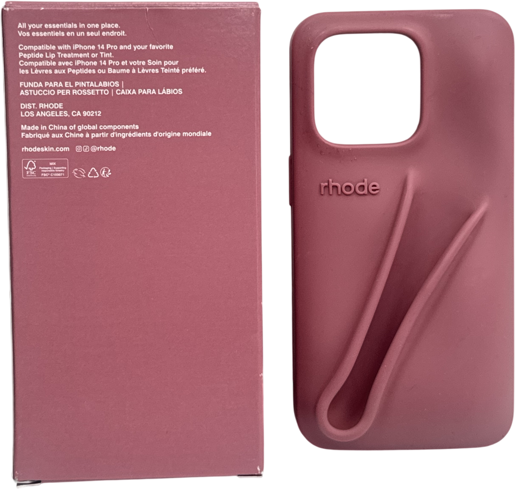 Rhode Pink Lip Case Salty Tan - Iphone 14 Pro Max One Size