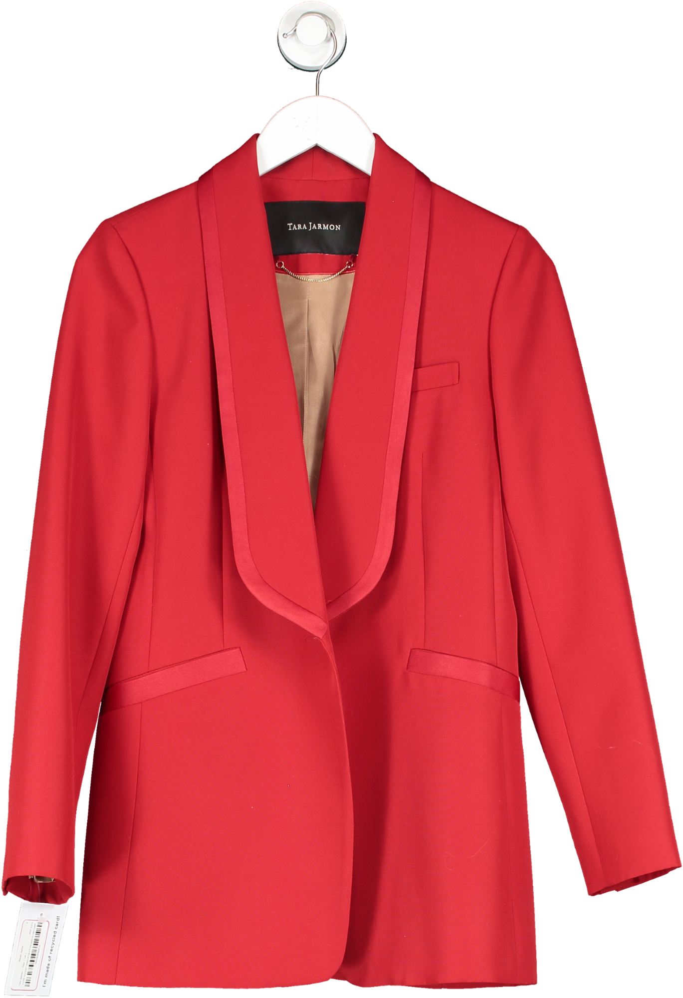 ???SIZE Tara Jarmon Red Blazer Jacket UK L