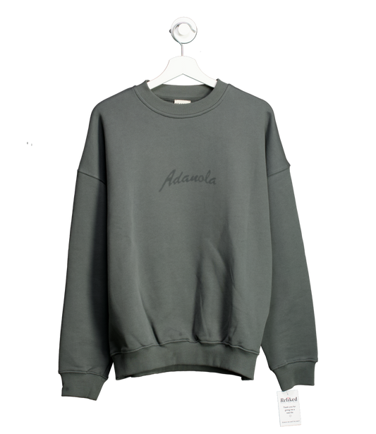 Adanola Green Freehand Oversized Sweatshirt UK S