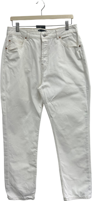 ASOS Cream Straight Leg Jean W32