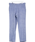 SUITSUPPLY Blue Brescia Trousers W44