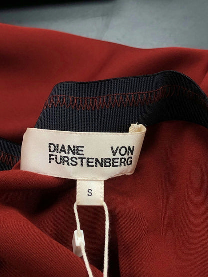 Diane Von Furstenberg Red Camisole and Skirt Set UK S