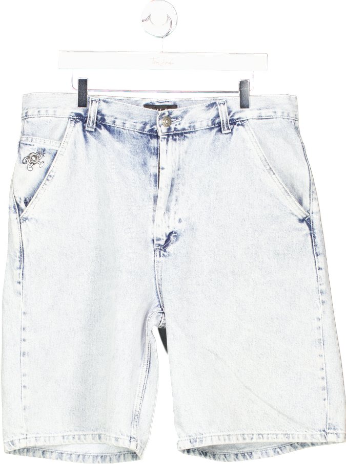 Route One Light Blue Denim Shorts W34