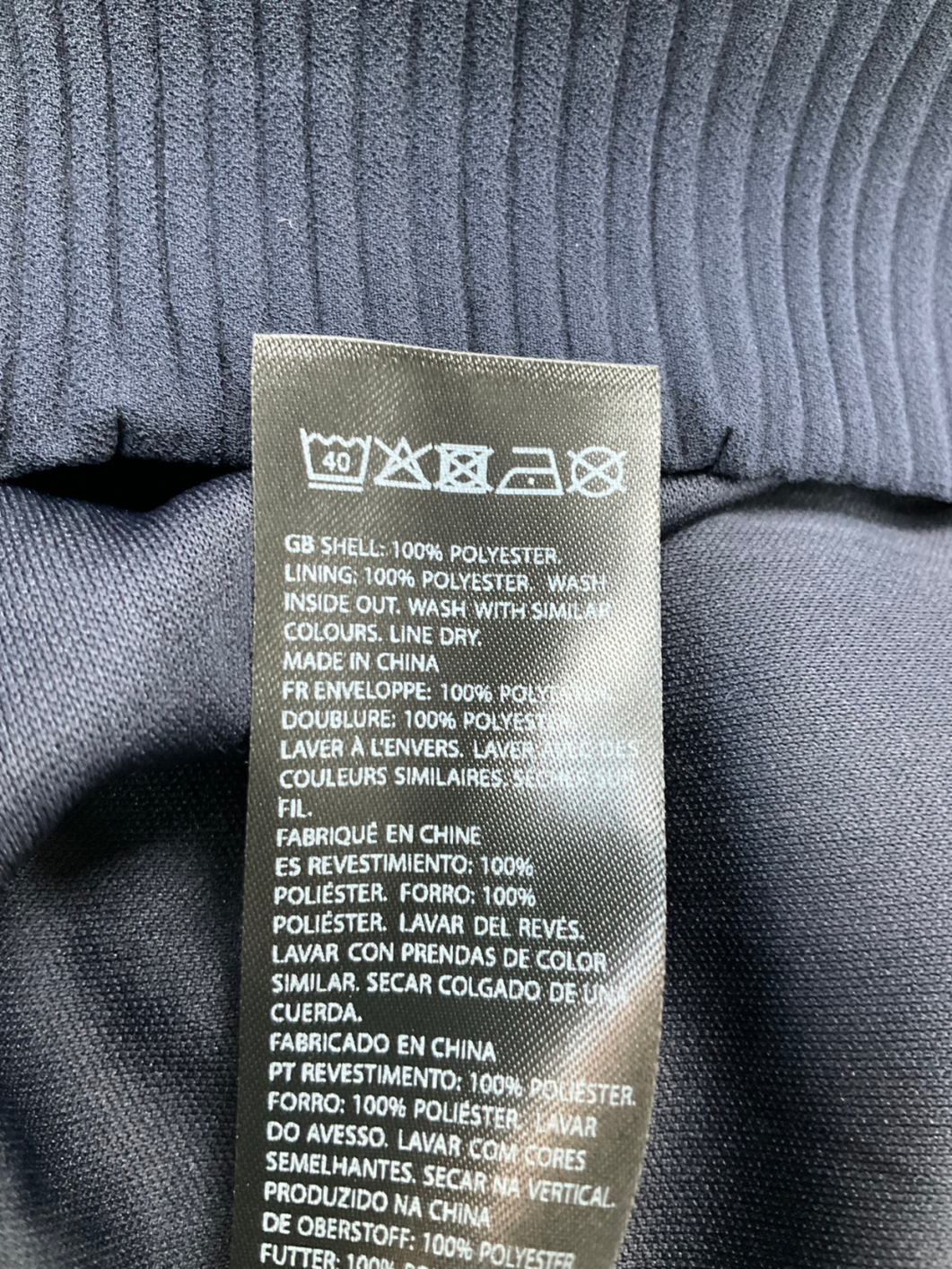 NA-KD Blue Flounce Hem Pants UK 8