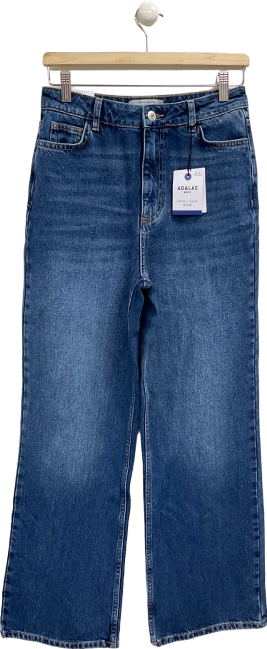 New Look Blue Adalae Wide Leg Jeans UK 8