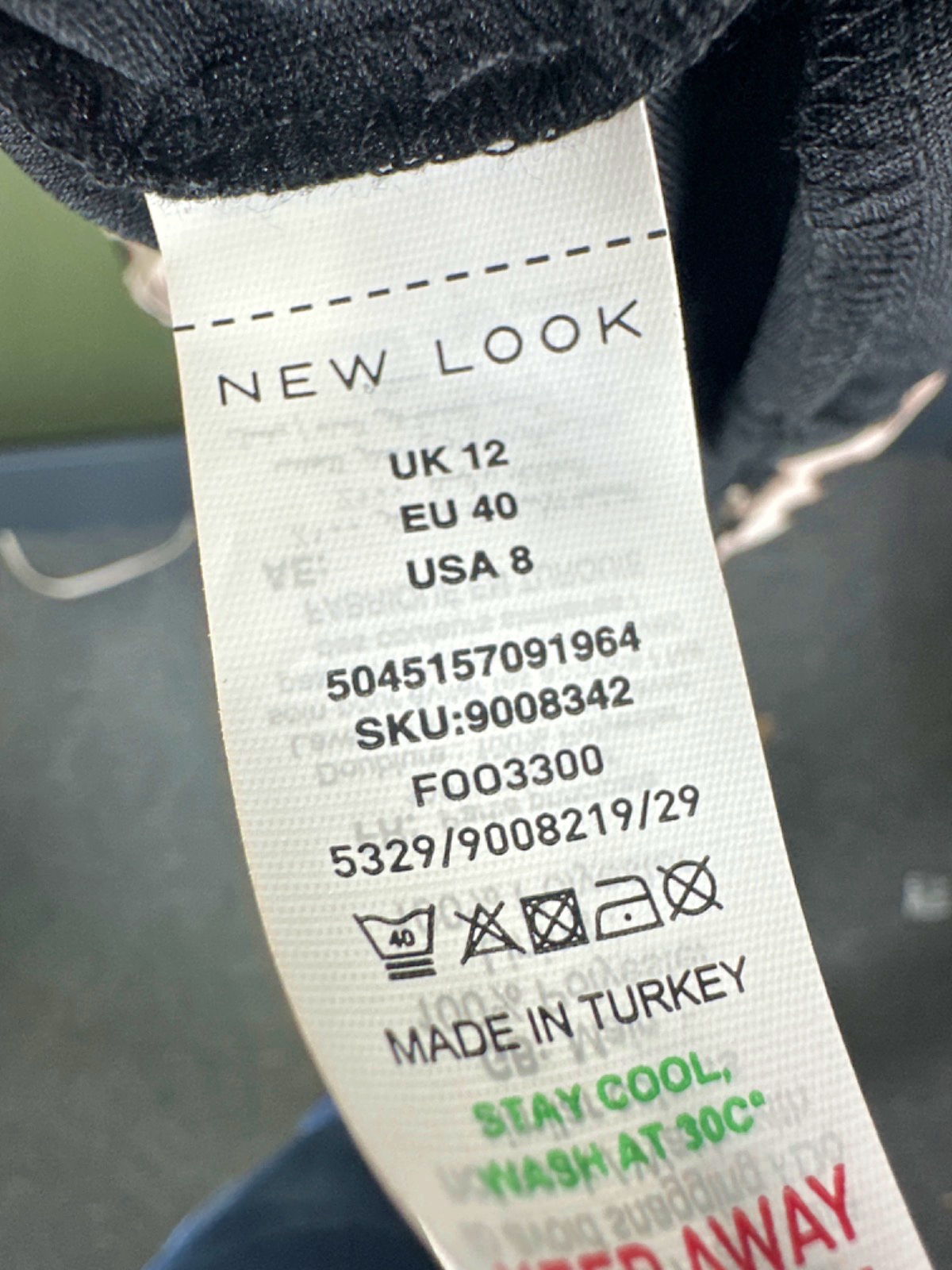 New Look Leopard Print Cowl Neck Midi Dress UK 12