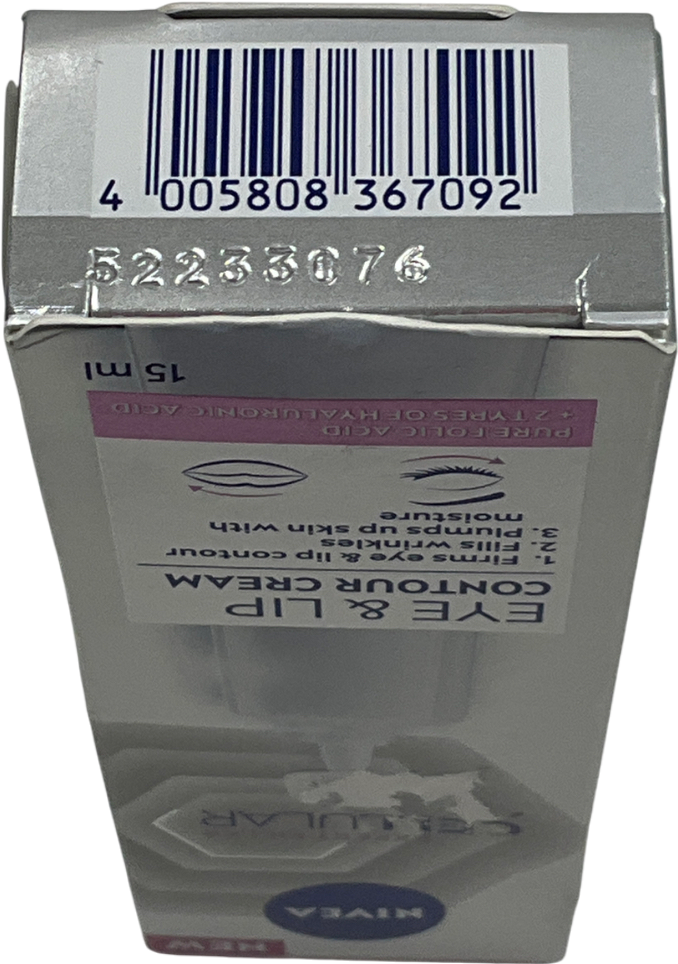 nivea Cellular Expert Filler Hyaluronic Acid Eye & Lip Contour Cream 15ml