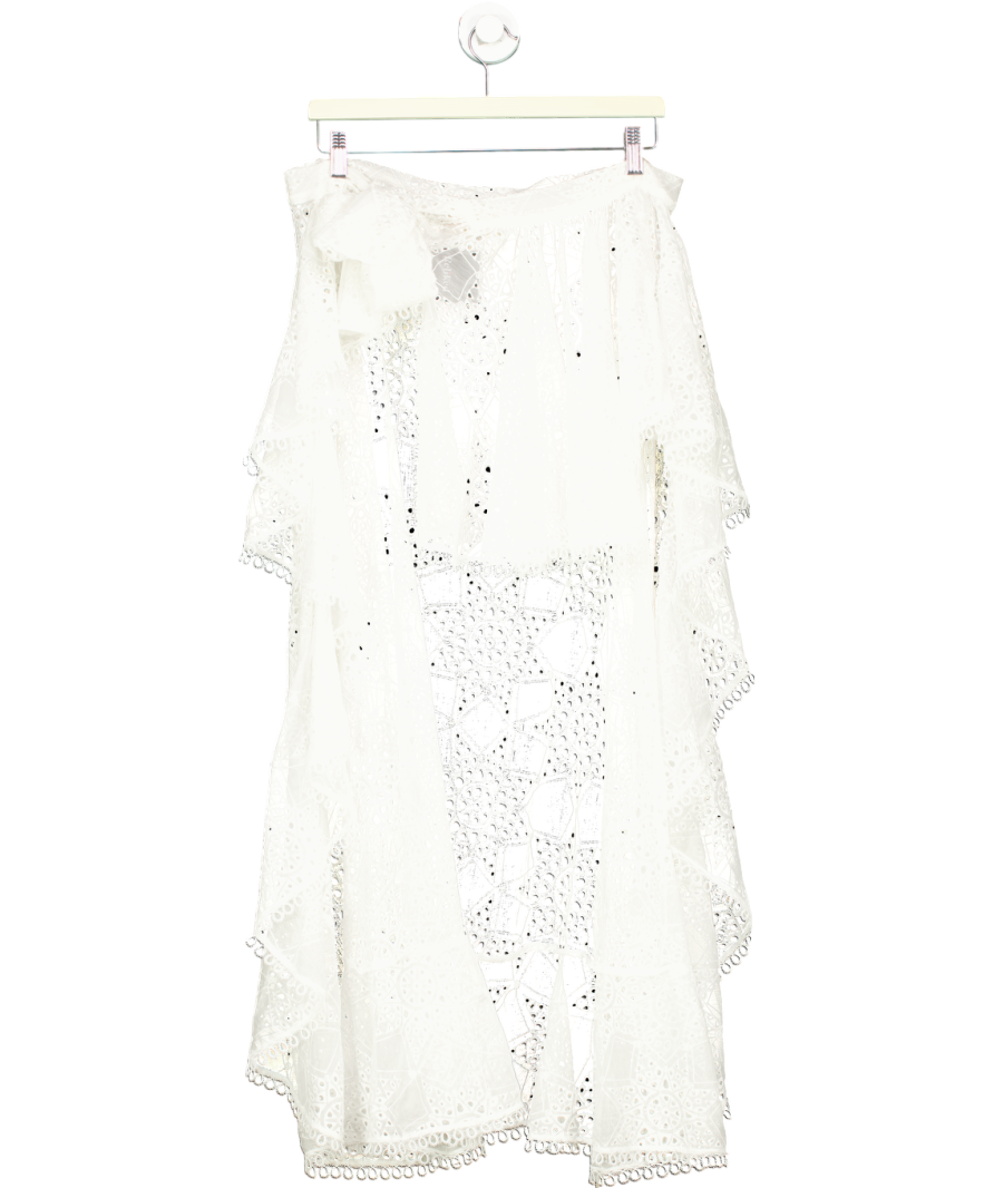 Miss June White Farah Skirt UK S/M