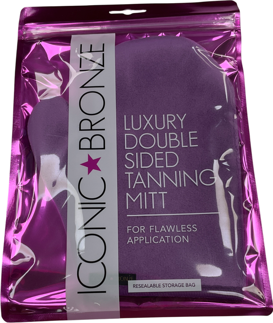 iconi bronze Luxury Man Sized Double Sided Tanning Mitt One size