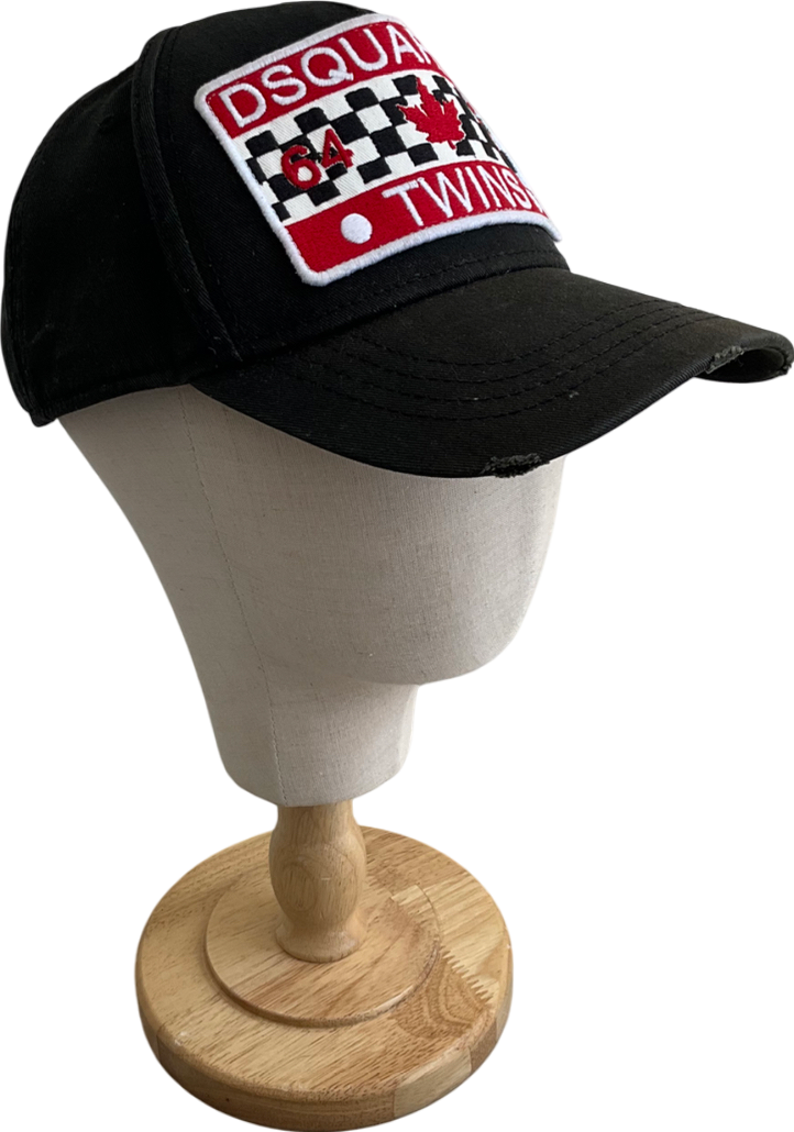 DSQUARED2 Black Twins Cap One Size