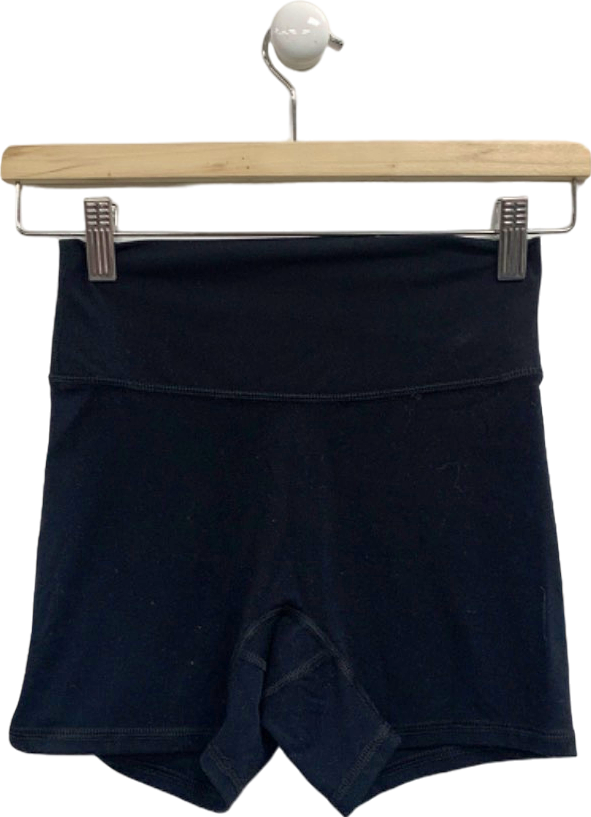 Monday Active Black High-Waisted Shorts UK M
