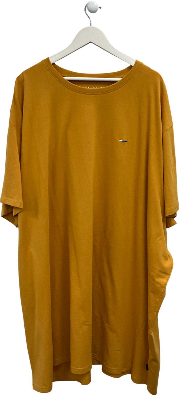 Badrhino Yellow Big & Tall Core T Shirt UK XXXL