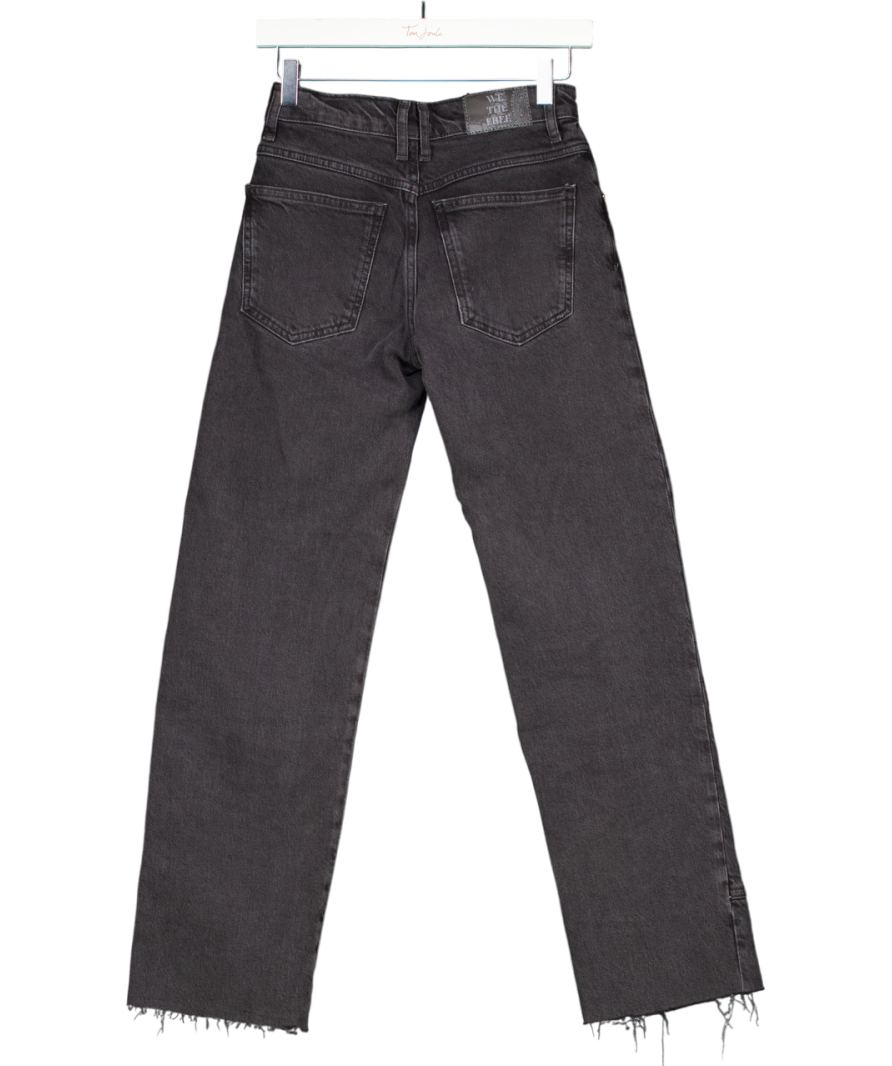 We The Free Black Distressed Skinny Jeans W24