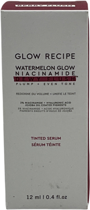 glow recipe Watermelon Glow Niacinamide Dewy Flush Brightening Serum Blush 12ml