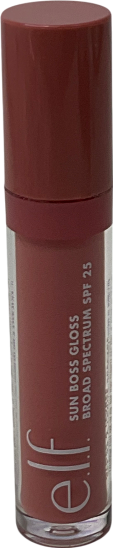 E.L.F Cosmetics Sun Boss Lip Gloss Pink Me Girl 4