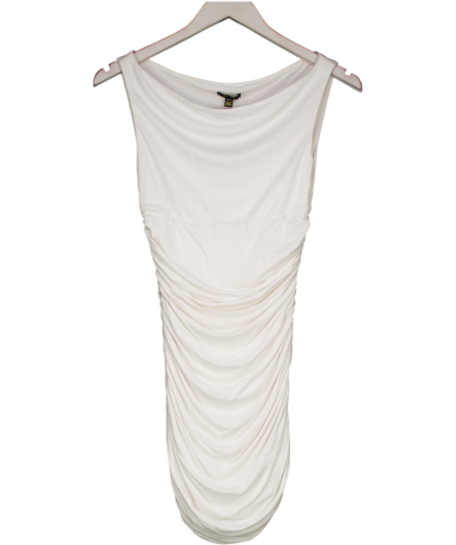 AFRM White Aster Mini Dress UK M