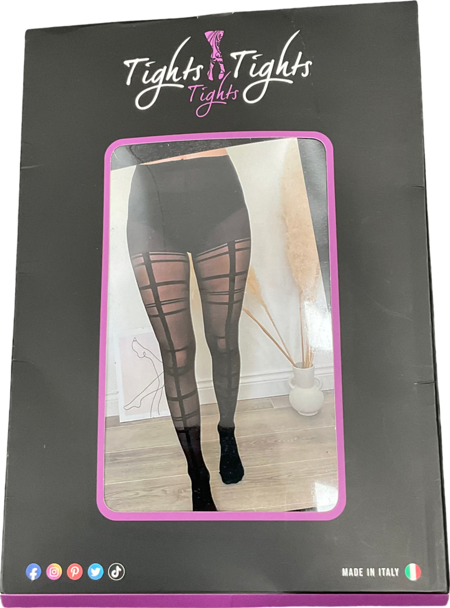 Tights Tights Tights Black Patterned Tights
