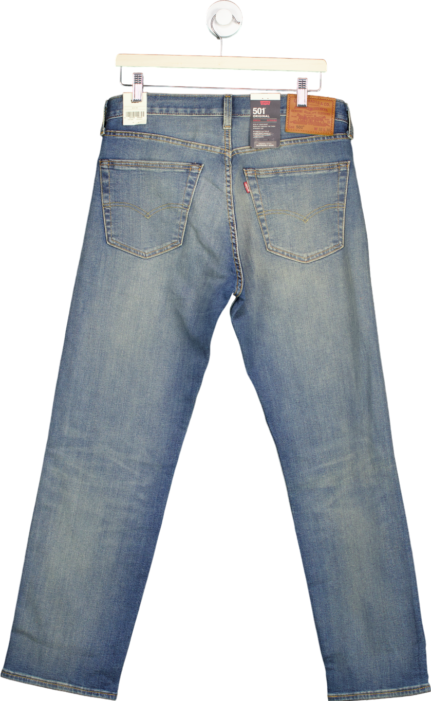 Levi's Light Blue 501 Original Jeans Size W 32 L 30