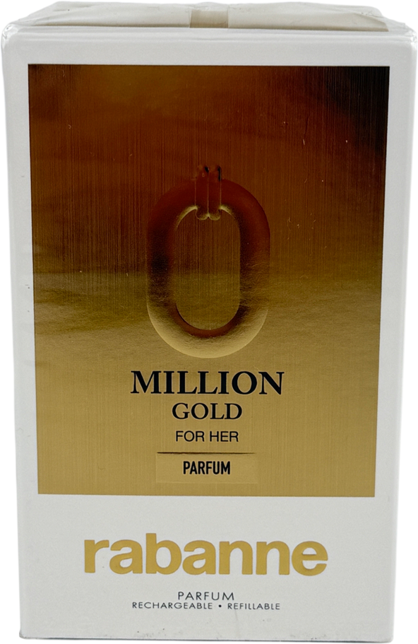 Paco Rabanne Million Gold For Her Eau De Parfum Refillable 90ml