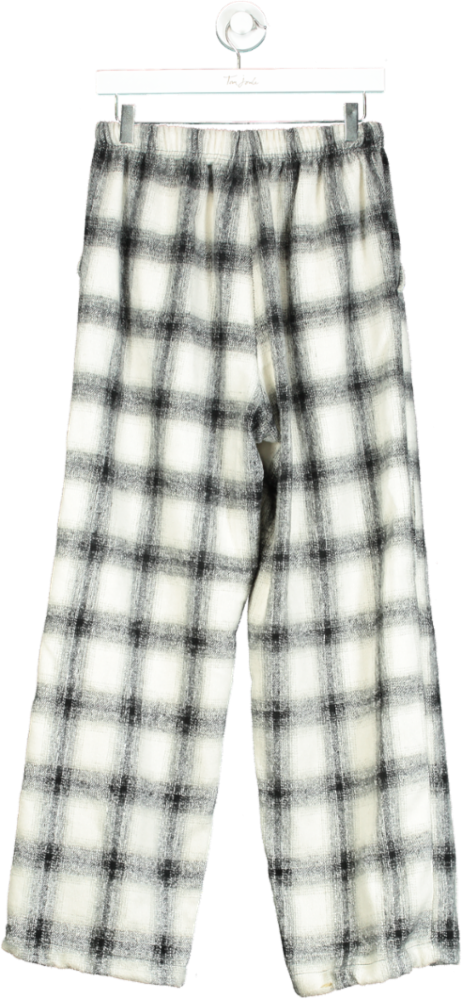 Weather Black/White Checked Pyjama Trousers