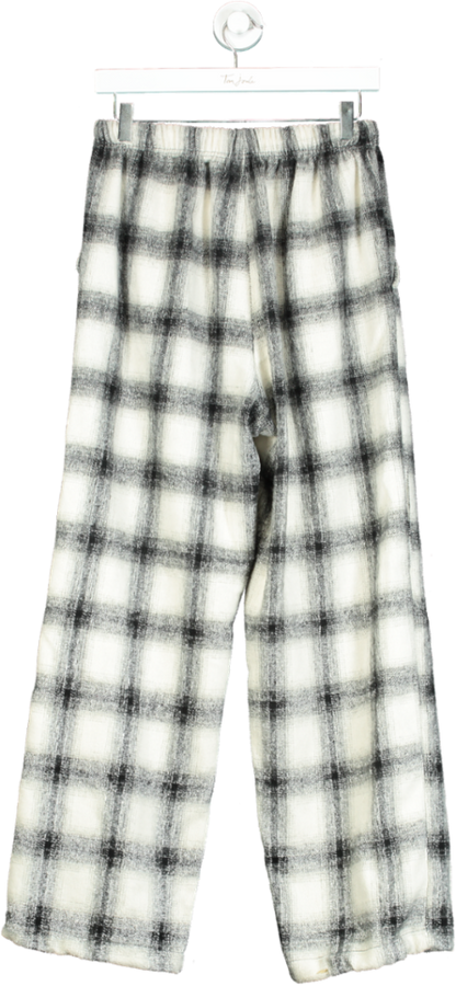 Weather Black/White Checked Pyjama Trousers