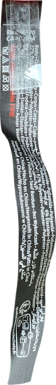 Urban Outfitters Red Gingham Underwired Bikini Top UK S