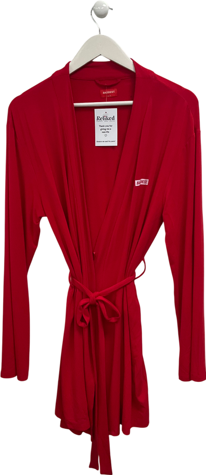 Baddest Bod Red Baddest Robe UK XS/S