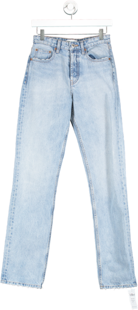 ZARA Blue Straight Jeans UK 8