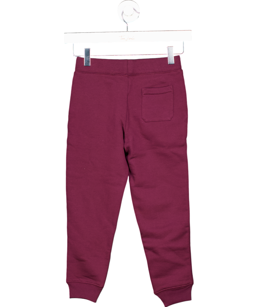 Polo Ralph Lauren Red Embroidered Polo Logo Joggers 7 Years