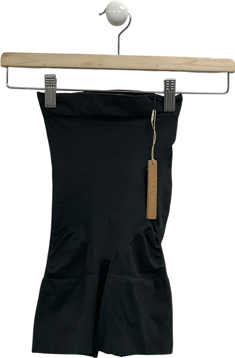 SKIMS Black Everyday Sculpt Mid Thigh Short - Onyx UK M