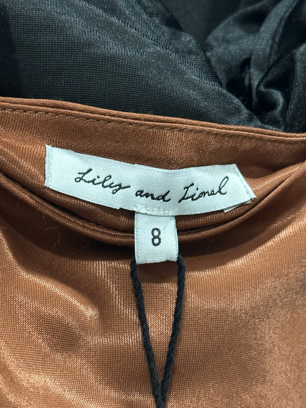 Lily and Lionel Brown Roxy Dress UK 8