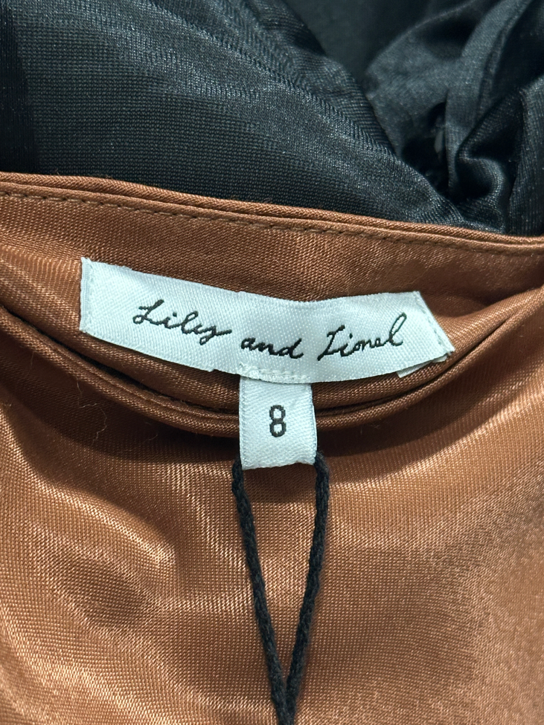 Lily and Lionel Brown Roxy Dress UK 8