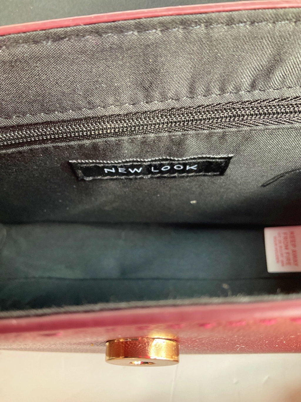 New Look Purple Mini Handbag UK One Size