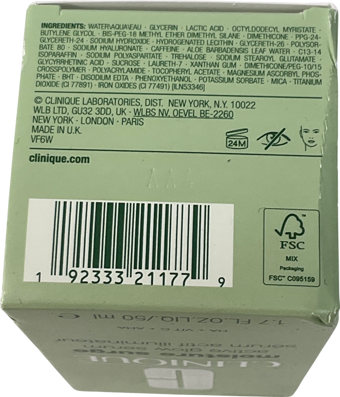 Clinique Moisture Surge Active Glow Serum 50ml