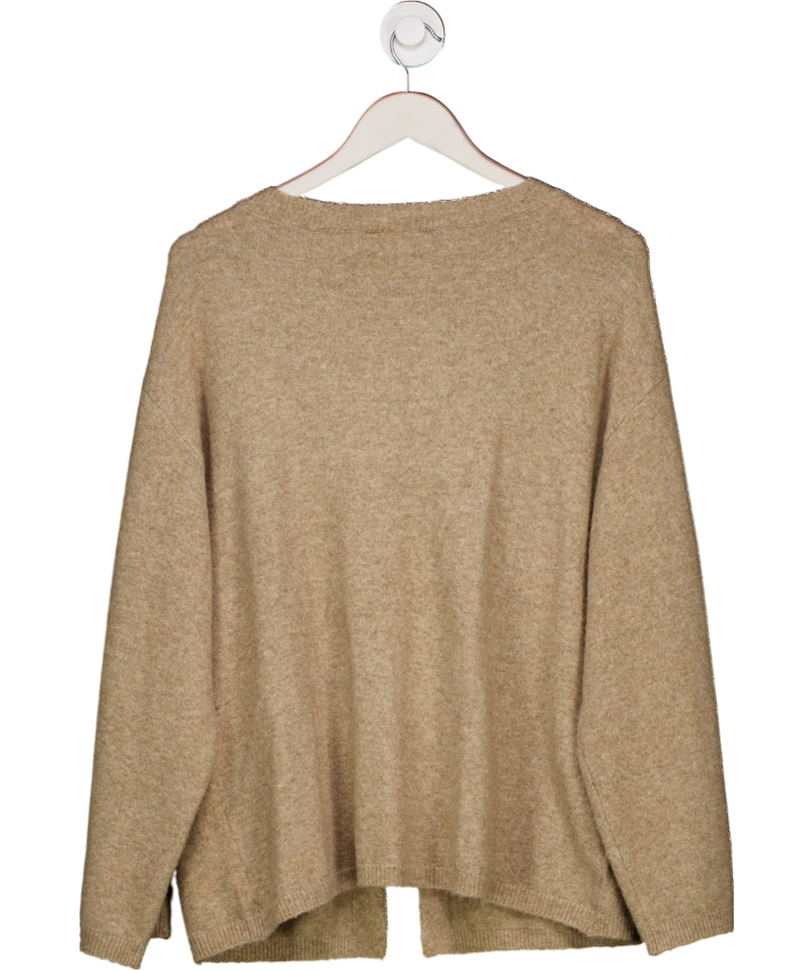 Charli Beige Erin Reversible Sweater UK S/M