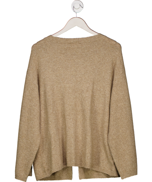 Charli Beige Erin Reversible Sweater UK S/M