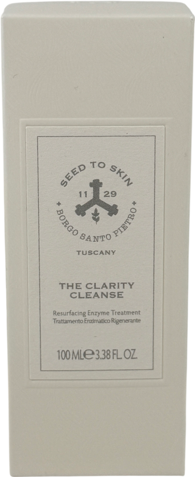 Seed to skin The Clarity Cleanse Resurfacing Enzyme Treatment 100ml