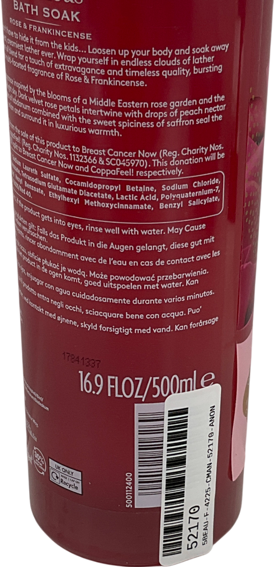 imperial leather Rose & Frankincense Bath Soak 500ml