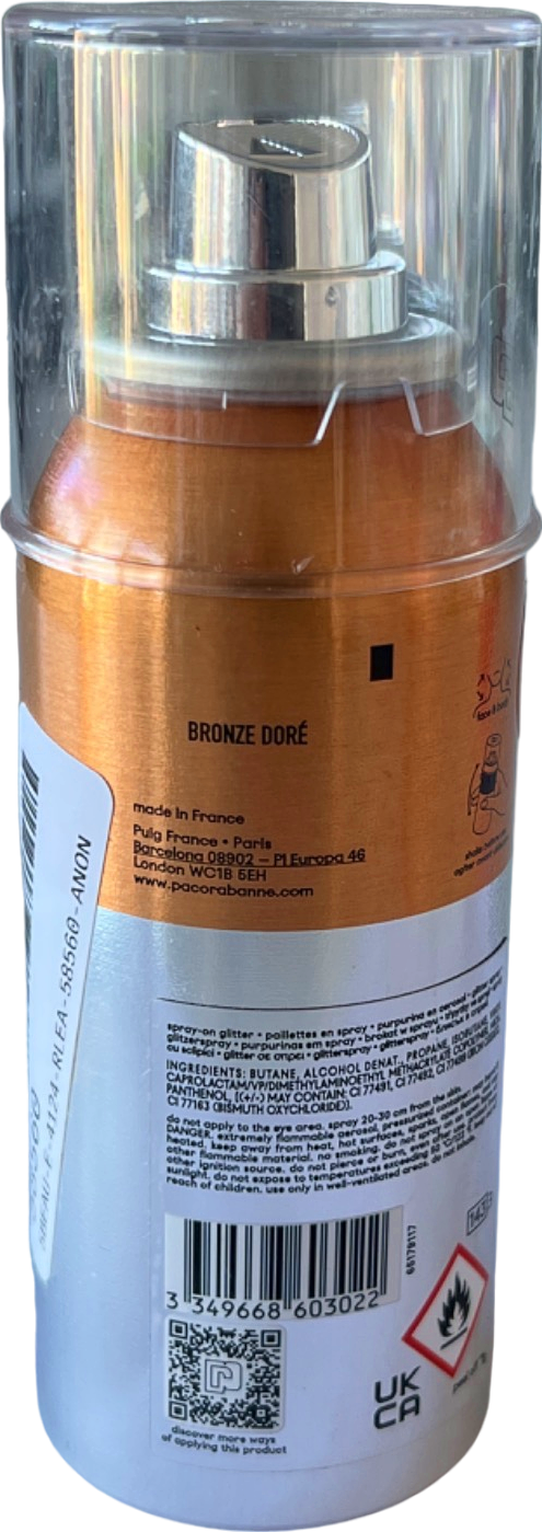 Rabanne Shimmer Bomb Bronze Doré 75 ml