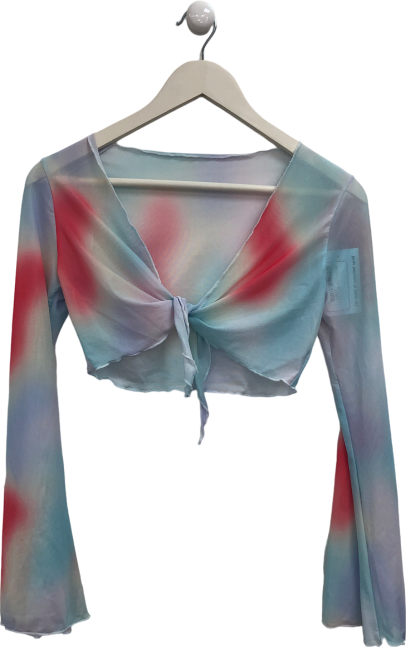 Fashion Nova Multicoloured Mesh Cover Up UK XS