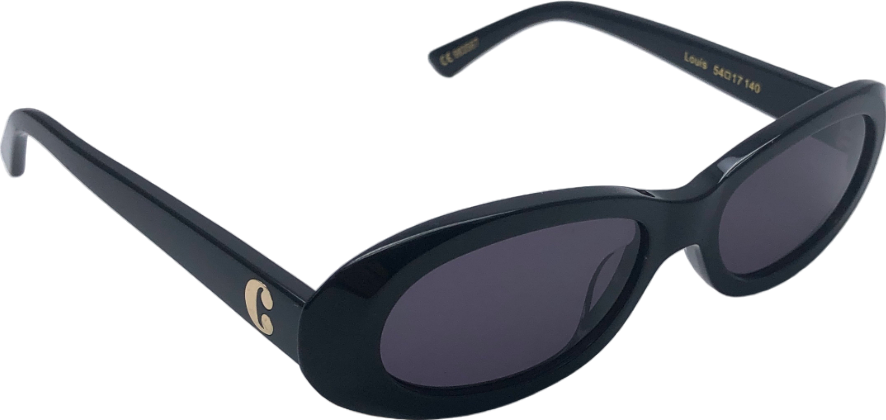Corlin Black Louis Sunglasses One Size